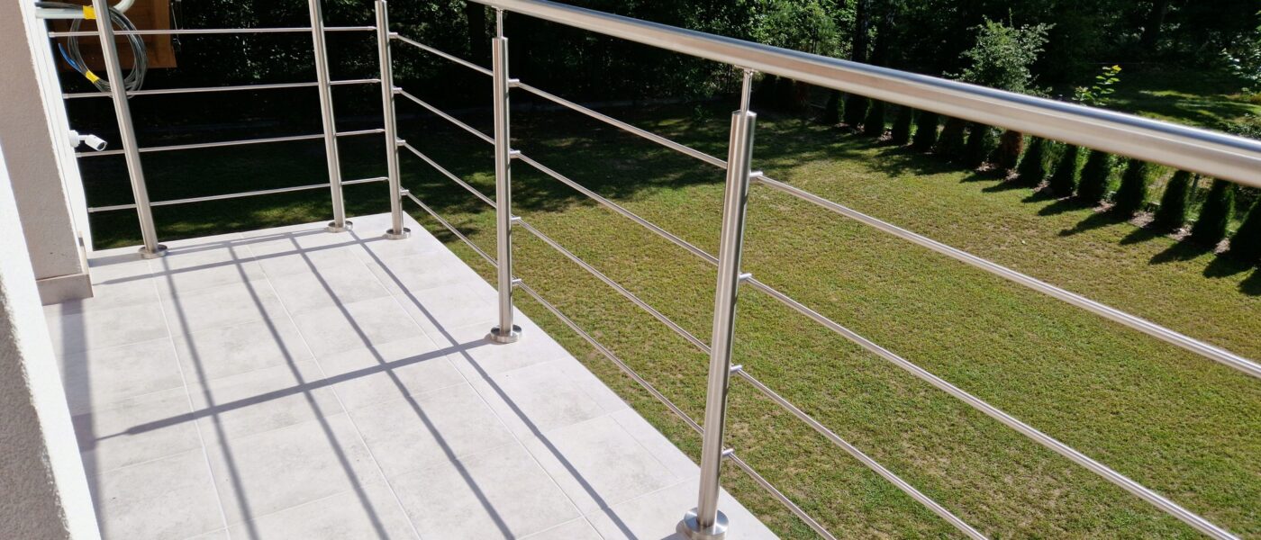 Balustrady nierdzewne