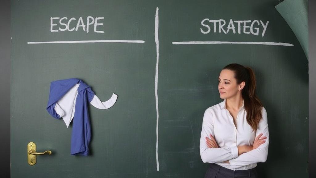 Kiedy zmiana pracy jest ucieczką, a kiedy strategią. Porównanie: ucieczka vs strategia Kiedy zmiana pracy jest ucieczką, a kiedy strategią. Porównanie: ucieczka vs strategia